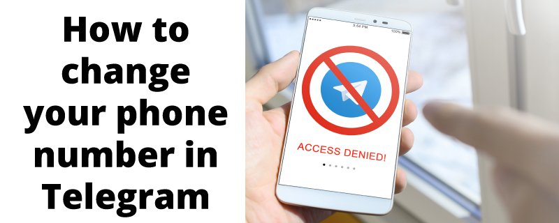 How to change your phone number in Telegram