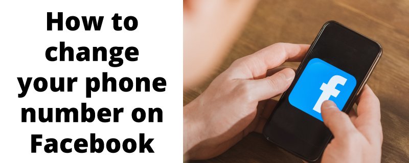 how do i change my phone number on facebook on iphone